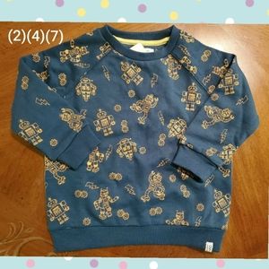 Kid's Sweater brand Sovereign Code size 7 and color Green.